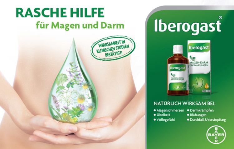 Rasche Hilfe für Magen und Darm - Iberogast®